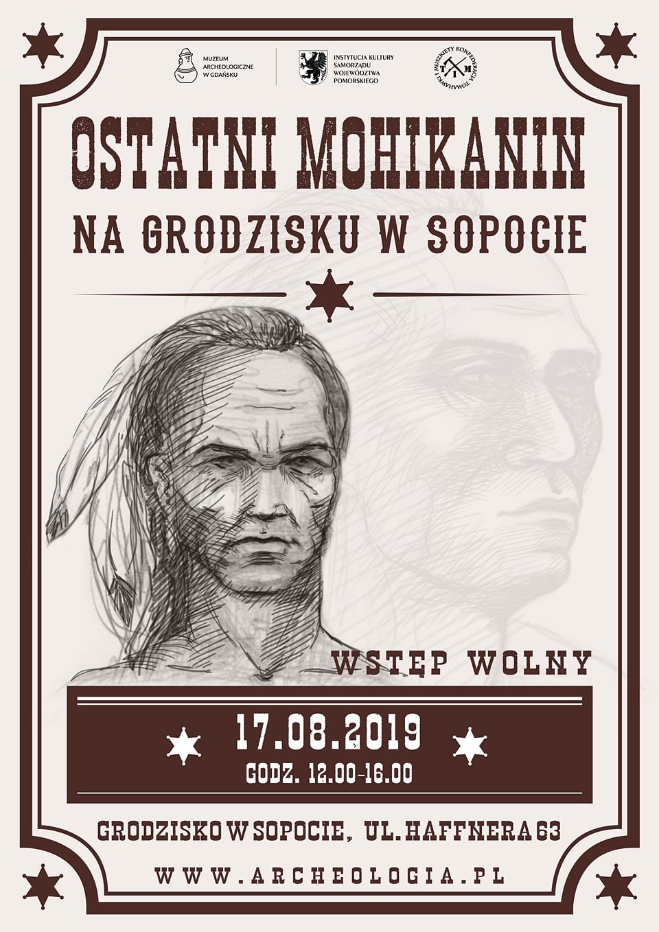 Ostatni Mohikanin na Grodzisku - edycja 2019 - plakat